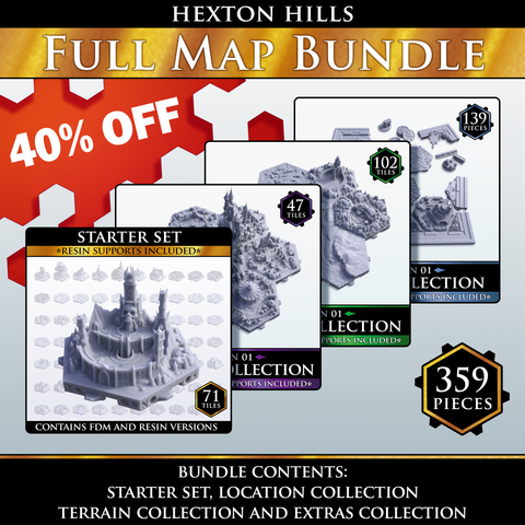 Hexton Hills Full Map Bundle (Campaign 1)