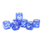 Limited - Erie Mist MiniWarGaming Dice Set - 7 6-Sided Dice (7D6)