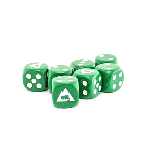 Steve the Mountain Dice Pack - 7 6-Sided Dice (7D6)