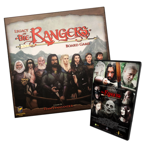 Legacy of the Rangers Board Game + DVD Bundle